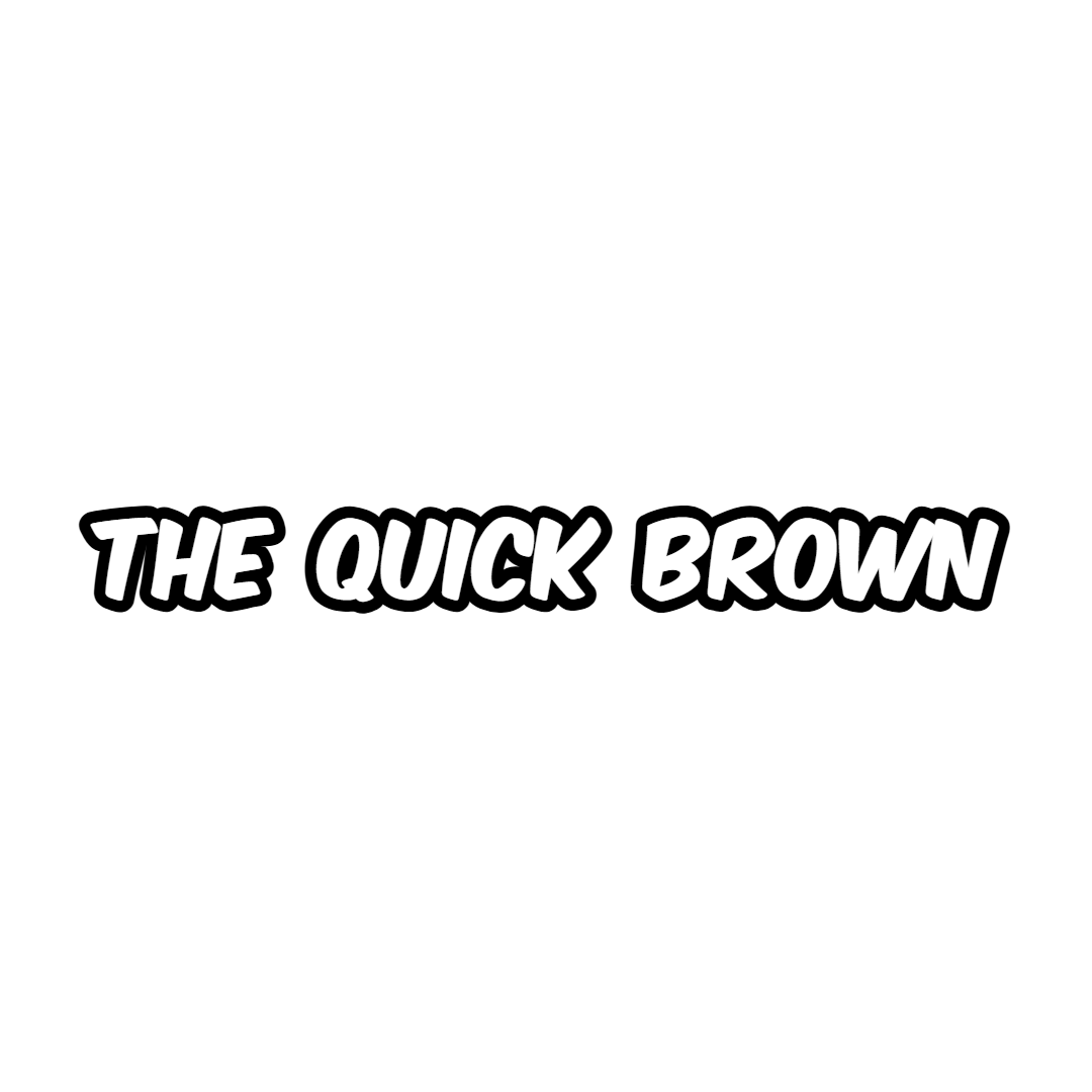 Comic Bounce caption style preview