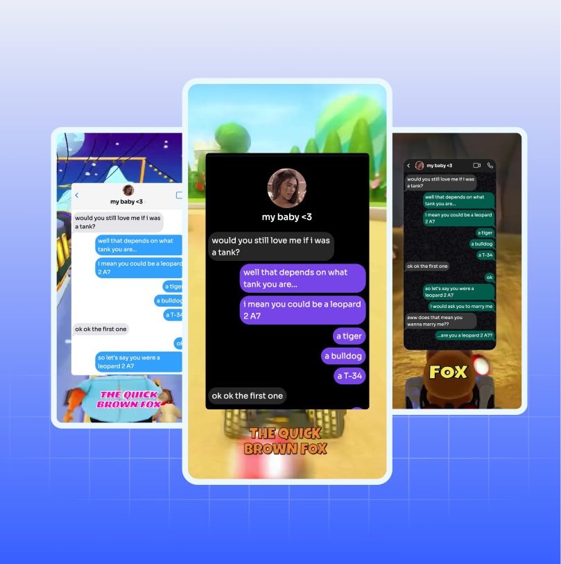 Fake Text Chat