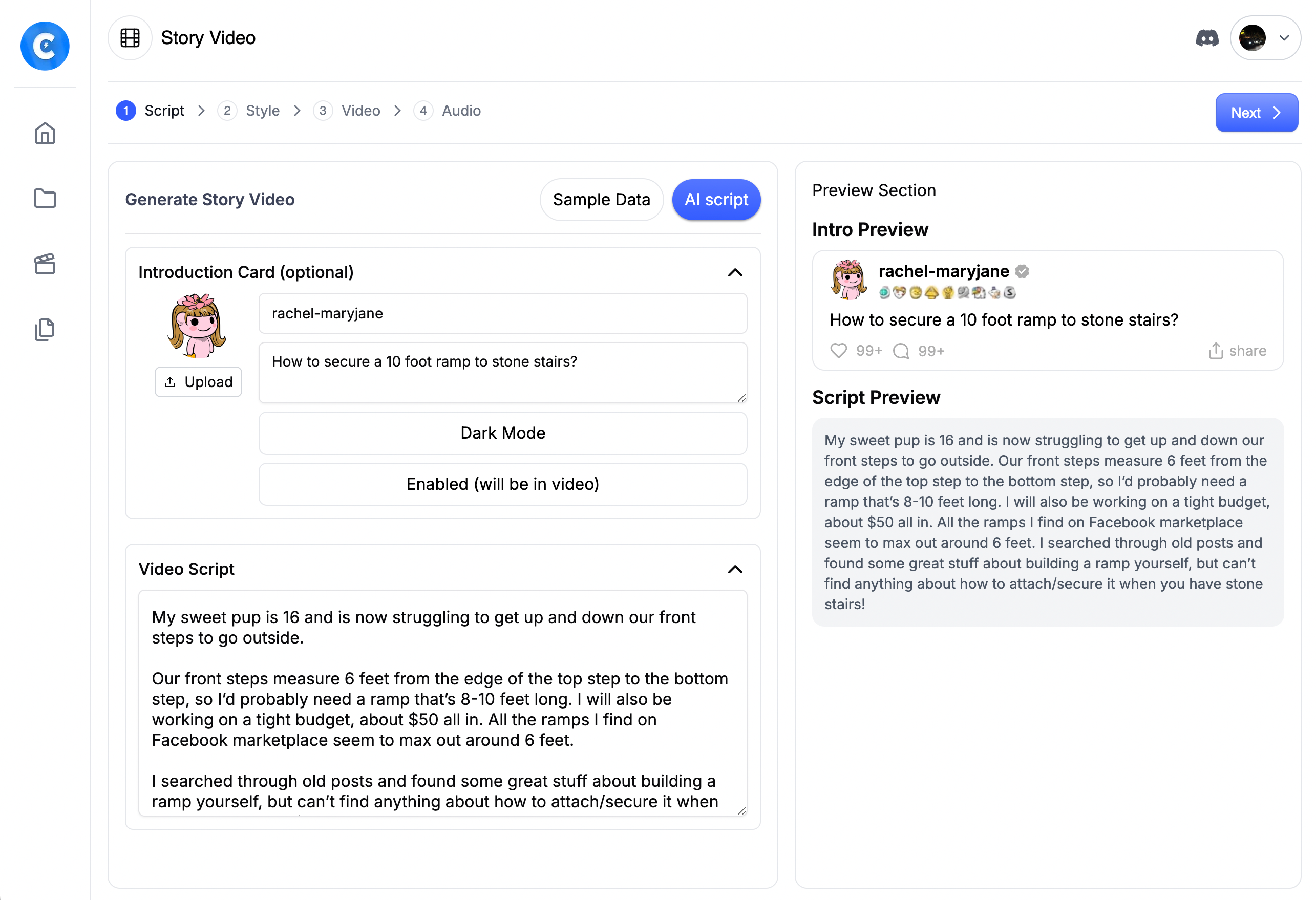 Crayo The AI Video Editor